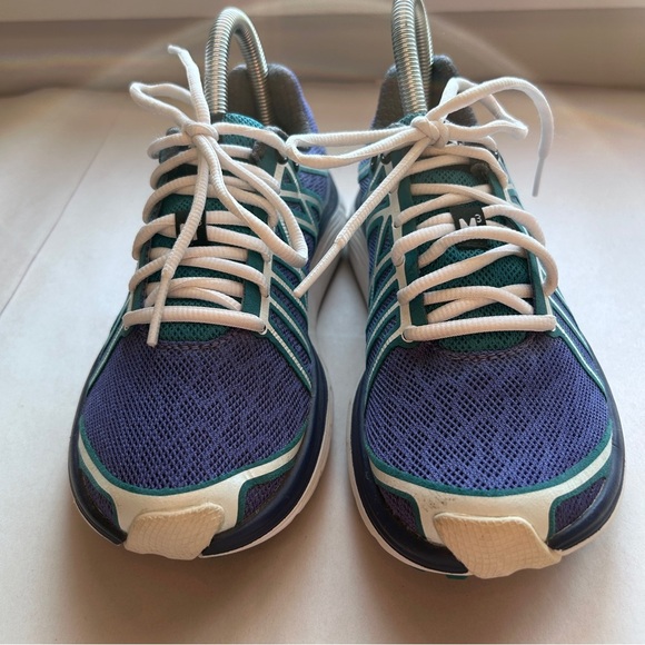 Pearl Izumi EM Road M3 Running Shoes Sneakers Purple Green Womens Size 6 Mesh - Picture 1 of 10